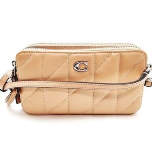 Coach Kira Crossbody Bag With Pillow Quilting Beige 2023